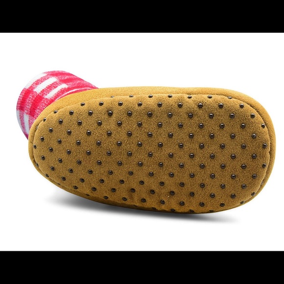 Baby/toddler jumping beans deer moose slipper socks - Picture 4 of 5